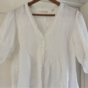 DOEN White Karlie Top